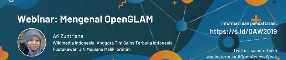 Pustakawan UIN Malang tampil perdana di webinar bersama Tim Sains Terbuka Indonesia
