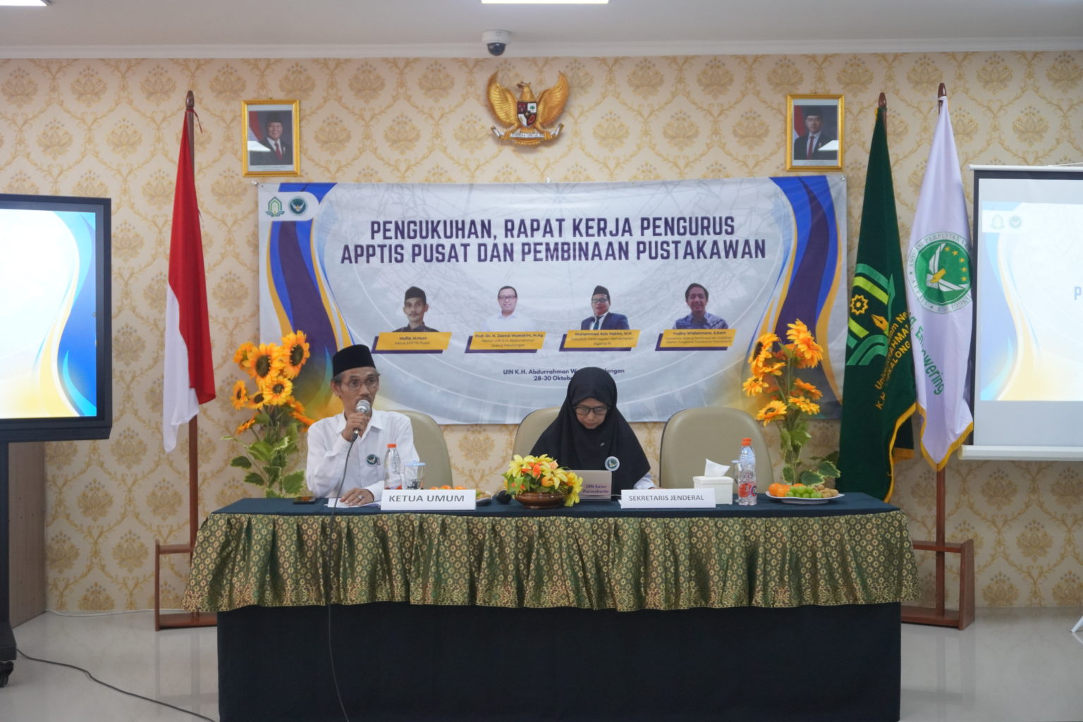 Kepala Perpustakaan UIN Malang Pimpin Rapat Kerja Nasional APPTIS di UIN GusDur Pekalongan
