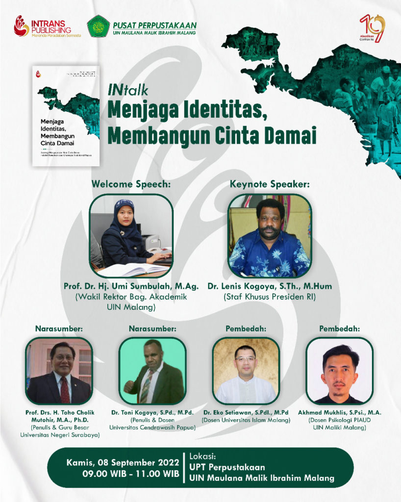 Bedah Buku Menjaga Identitas, Membangun Cinta Damai