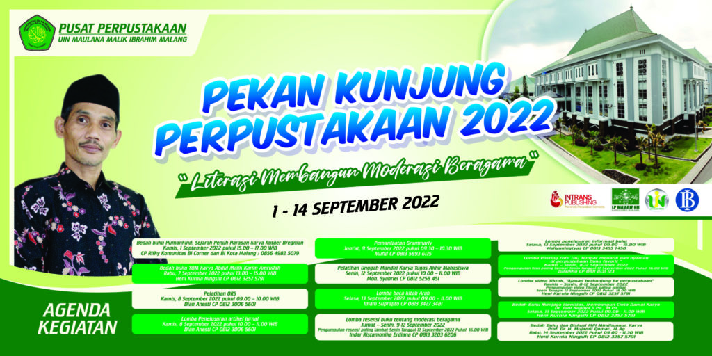 Agenda PKP Pusat Perpustakaan UIN Maulana Malik Ibrahim Malang 2022